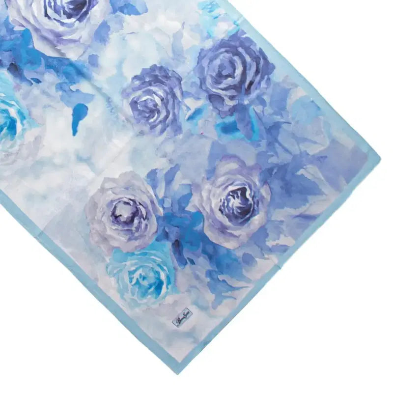 Rose Printed Organic Ramie Hijab