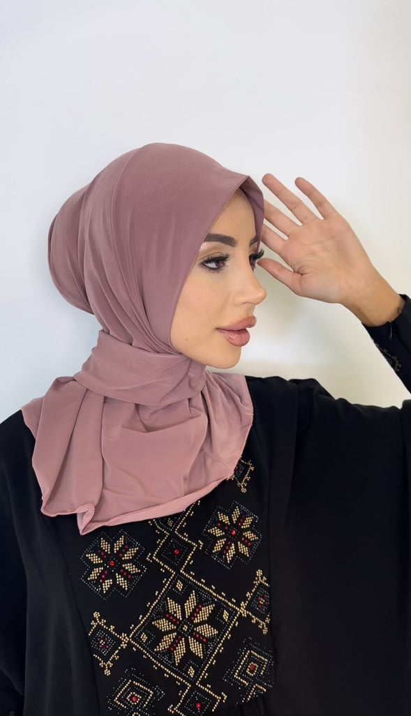 Instant button hijab