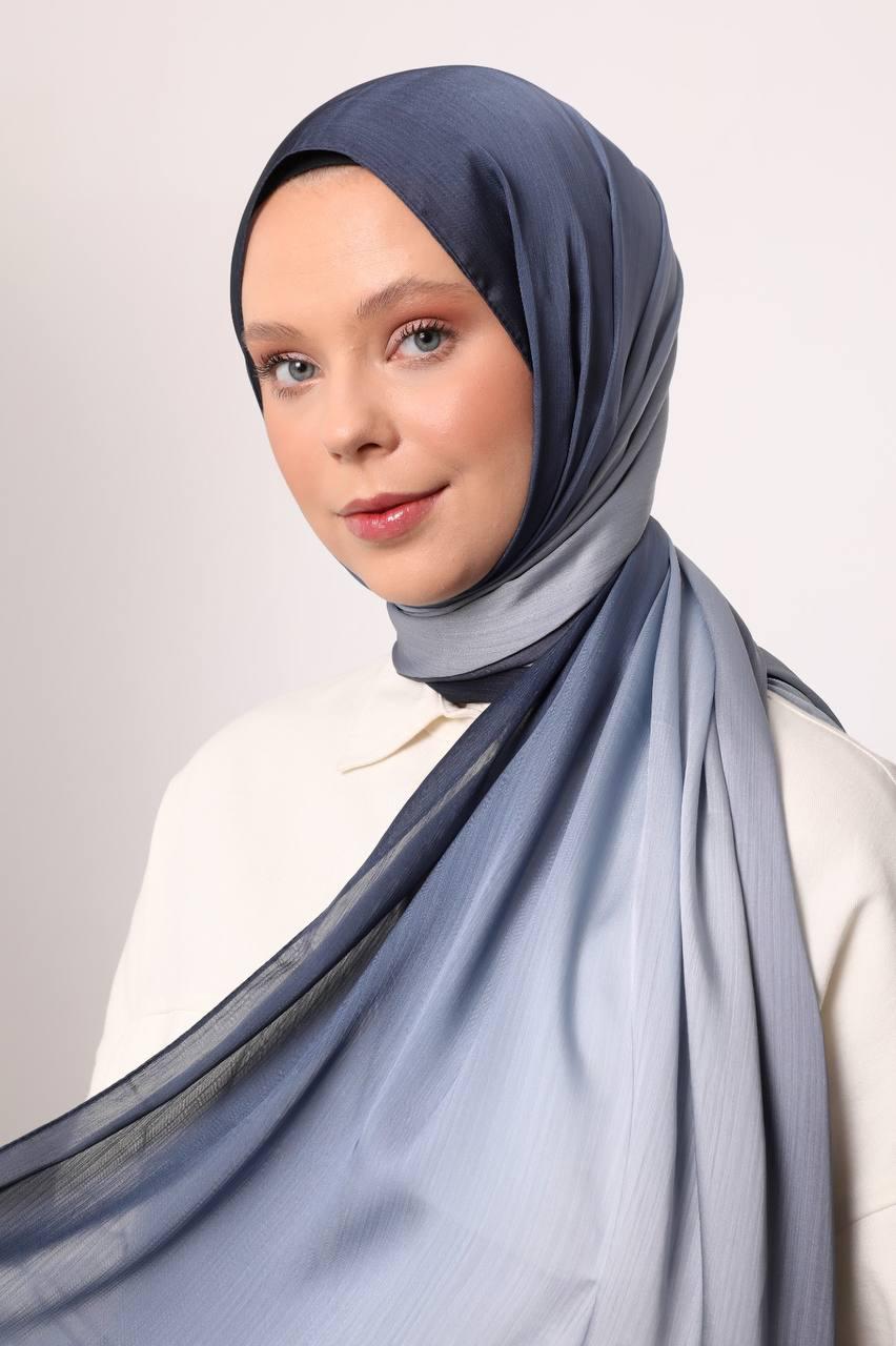 Brilliant Ombré Hijab – Soft Lightweight Gradient Scarf for Women