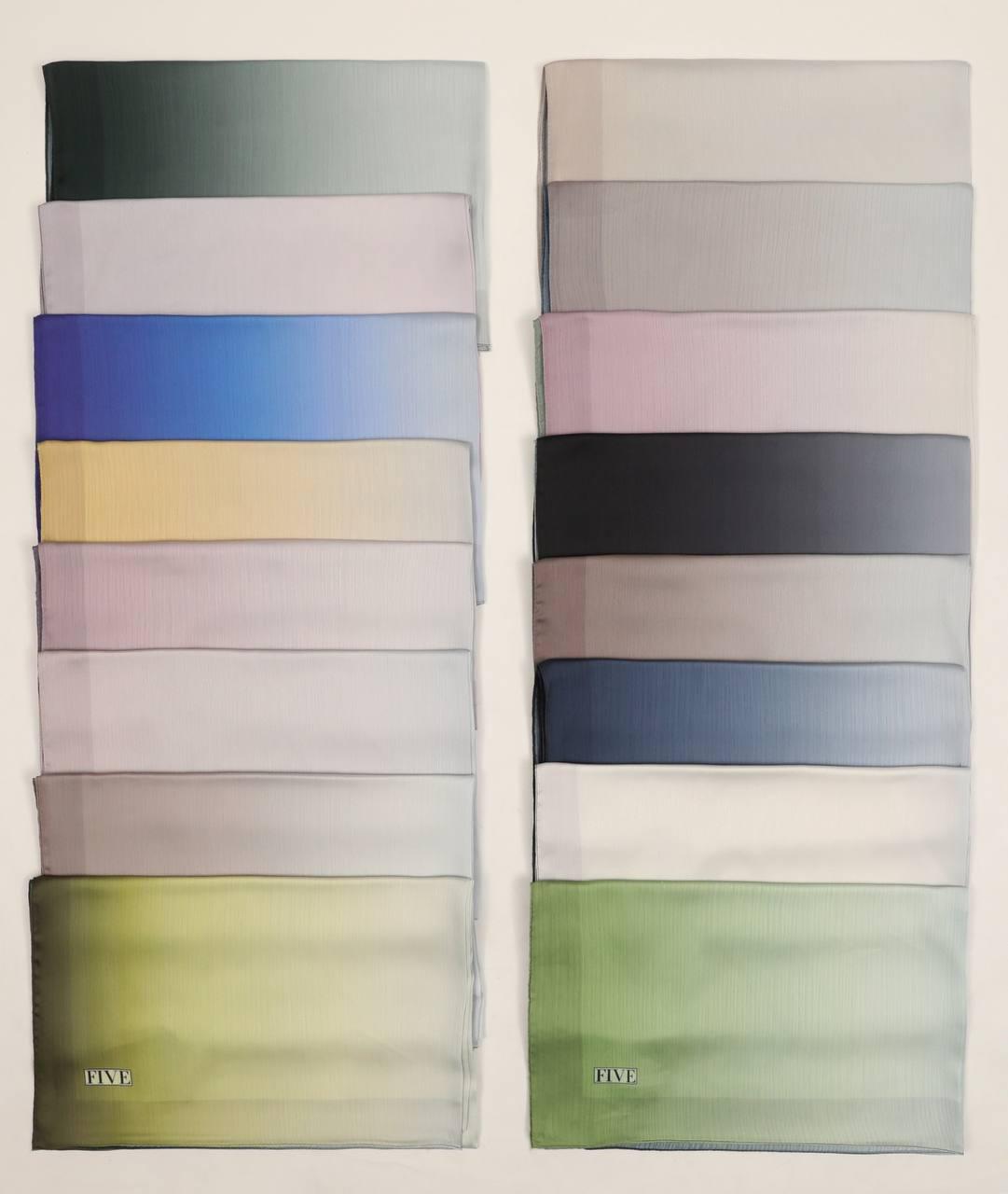 Brilliant Ombré Hijab – Soft Lightweight Gradient Scarf for Women