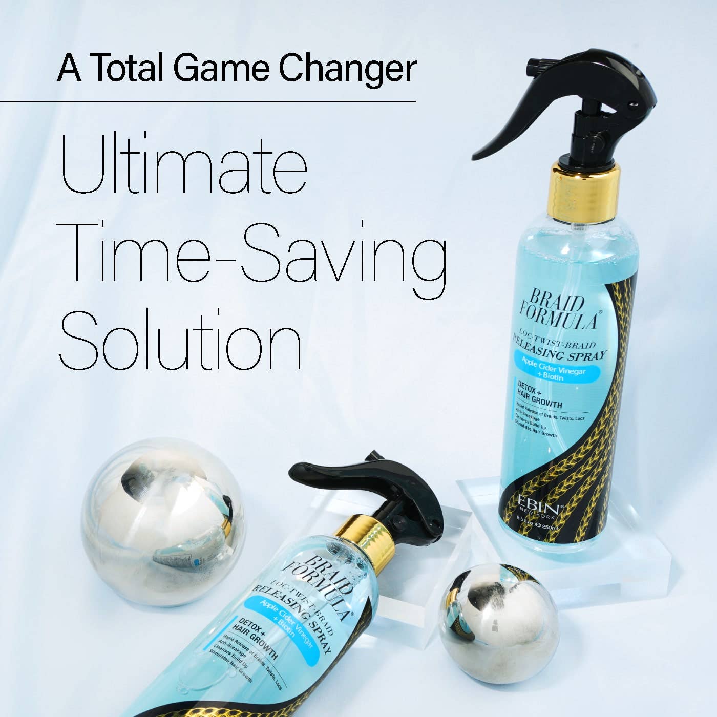 Braid Formula Loc. Twist. Braid. Releasing Spray - 8.5OZ(250ML)