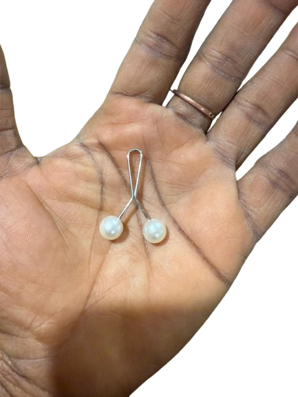 Pearl Hijab U Pins – Elegant Non-Snag Pearl Pins for Secure Hijab Styling
