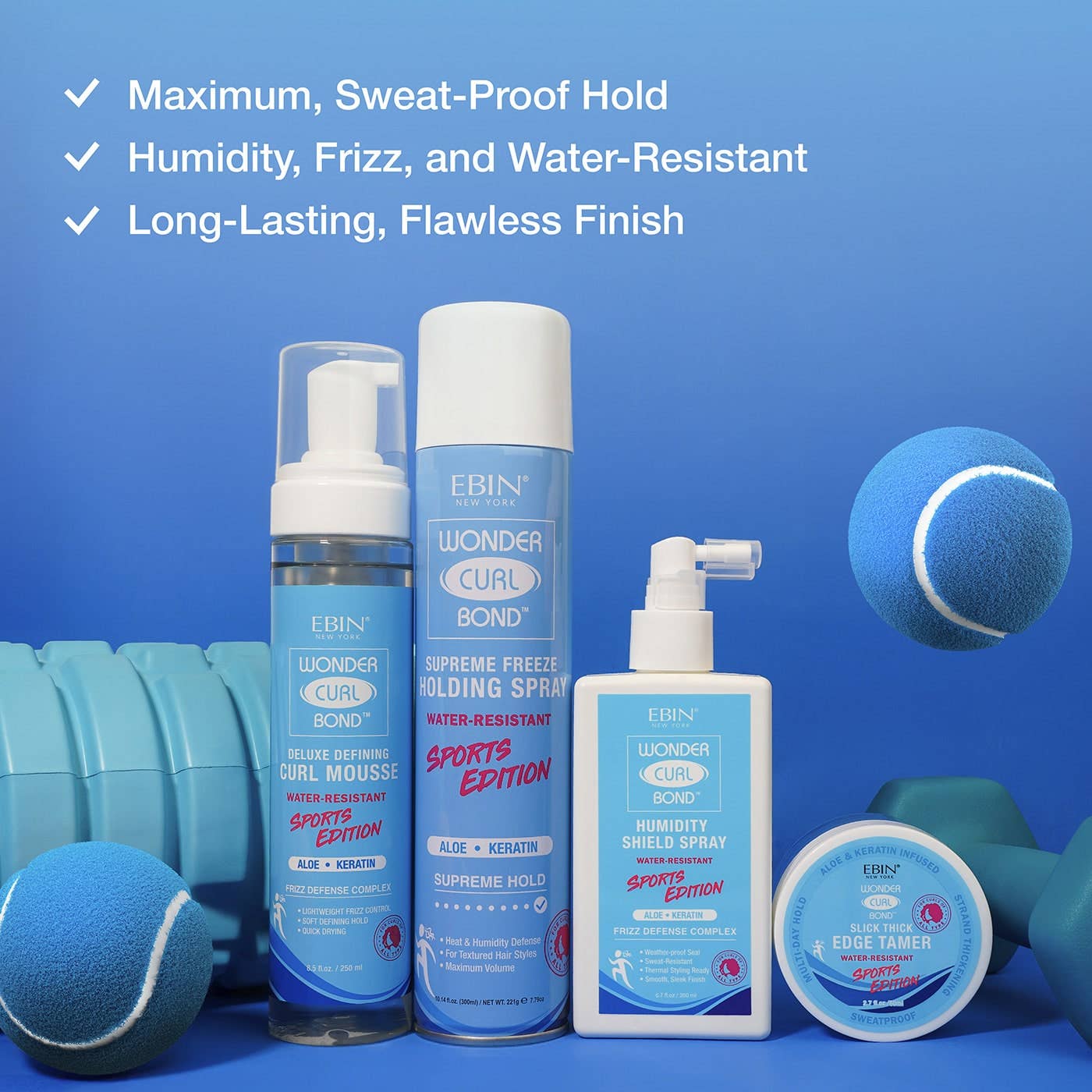 Wonder Curl Bond - Holding Spray Sports Edition