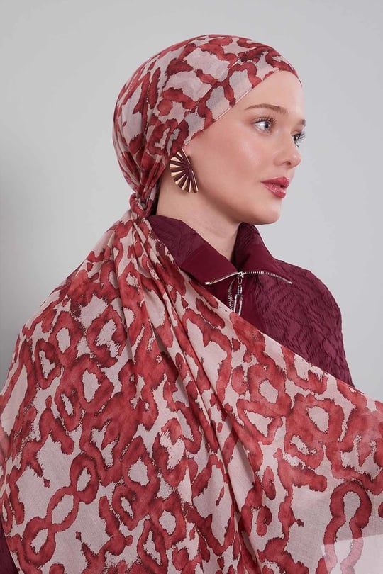 Desert Glyph Modal Hijab
