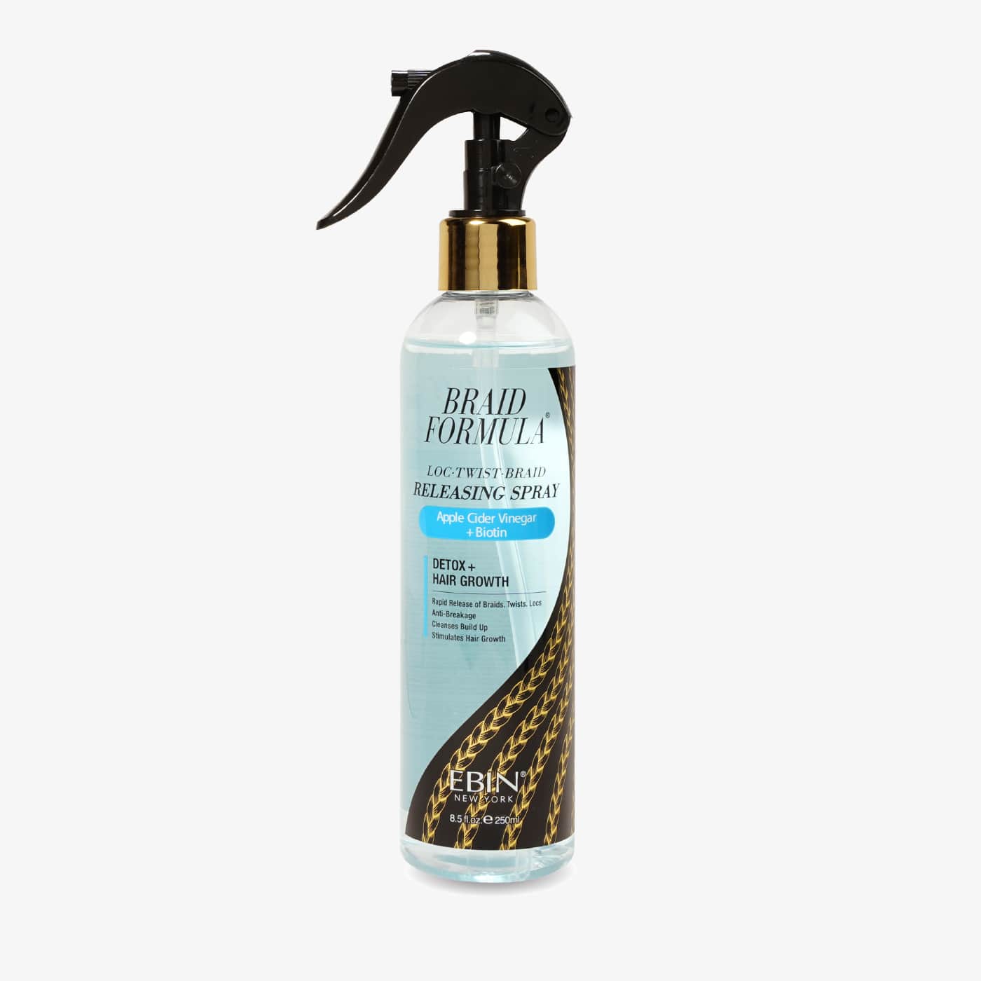 Braid Formula Loc. Twist. Braid. Releasing Spray - 8.5OZ(250ML)