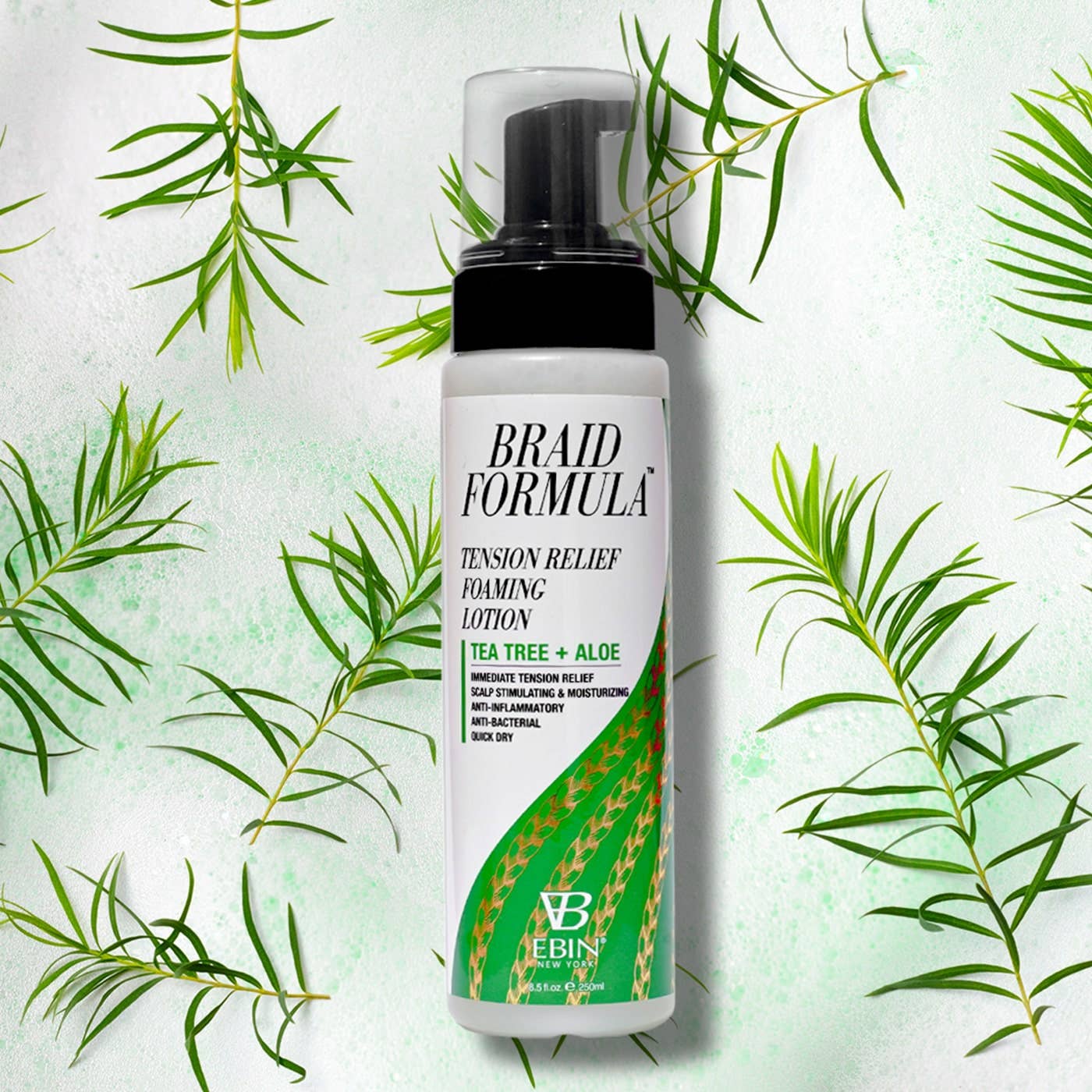 TENSION RELIEF FOAMING LOTION - TEA TREE