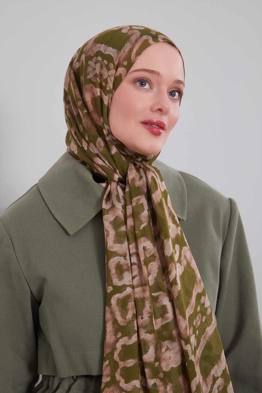 Desert Glyph Modal Hijab