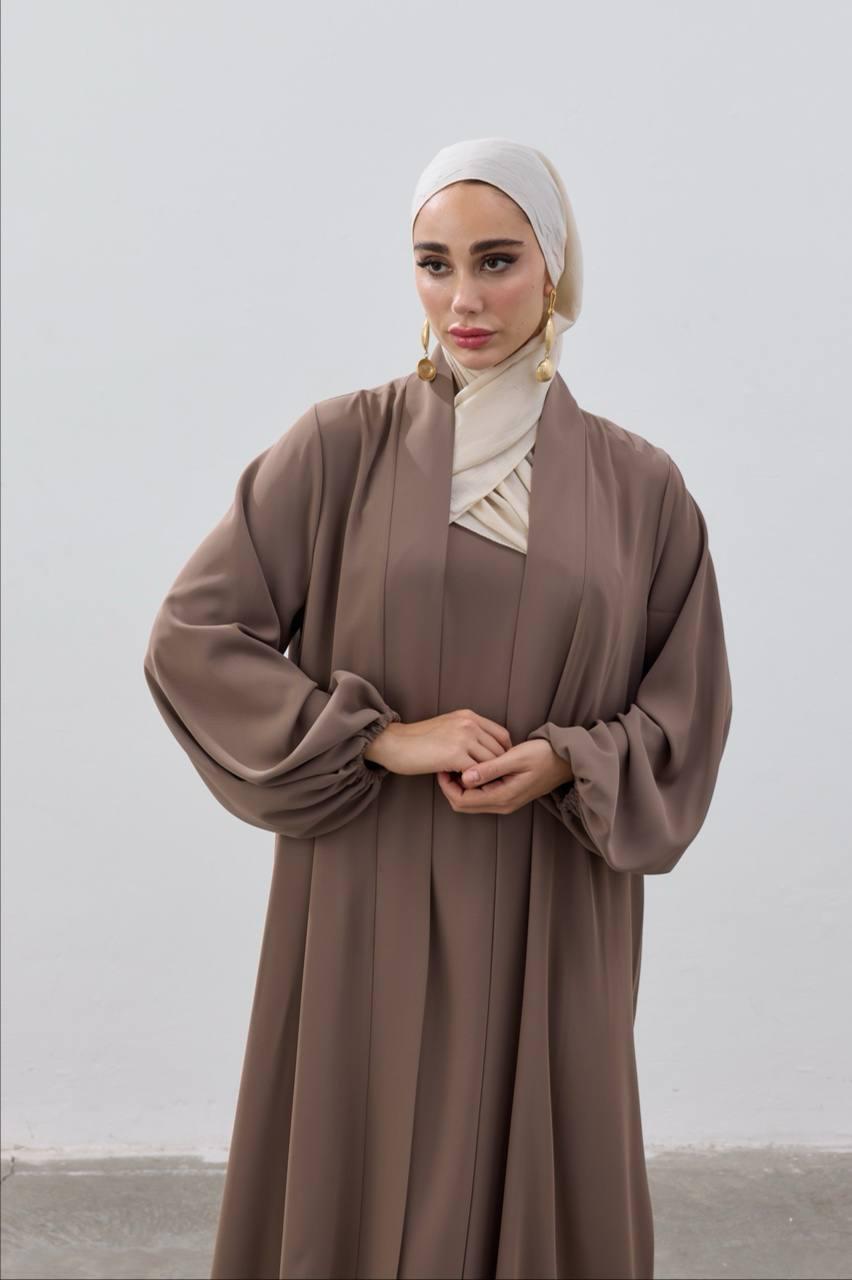 Elegant Two-Piece Abaya – Luxury Abaya