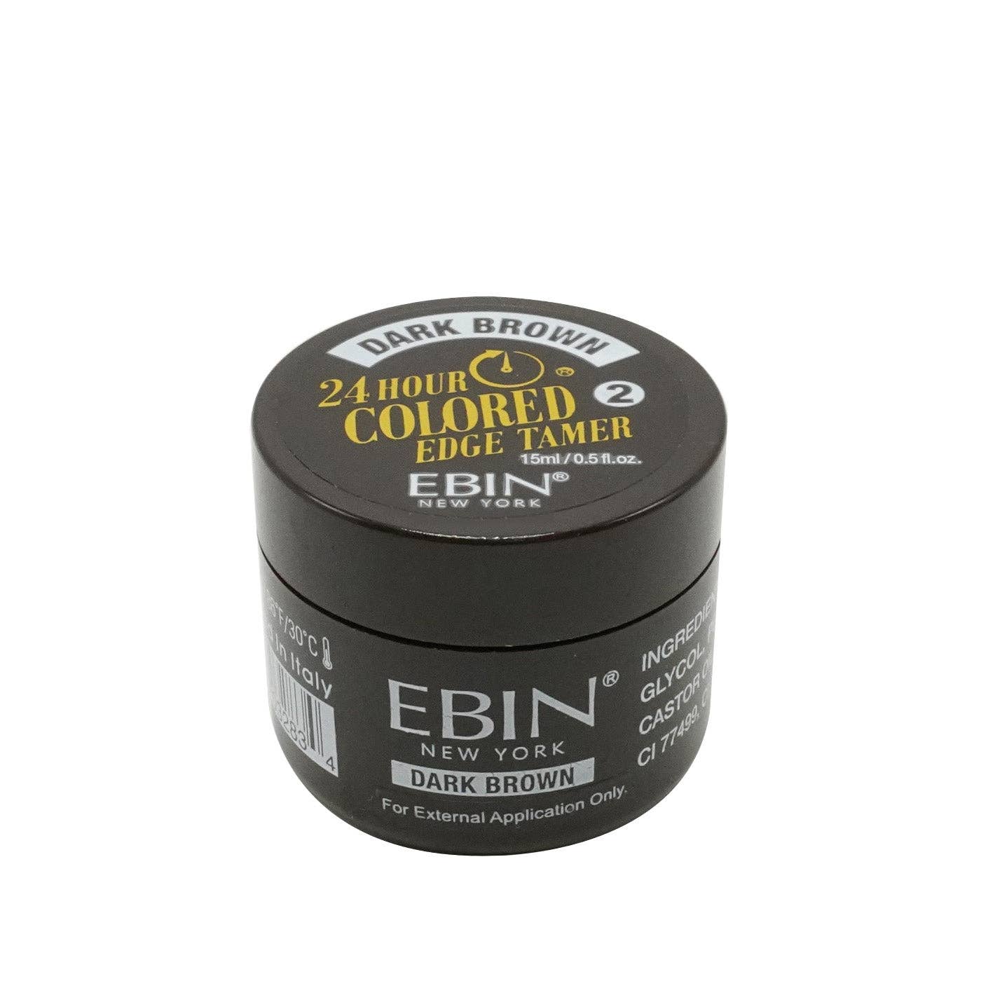 24 Hour Colored Edge Tamer - Dark Brown