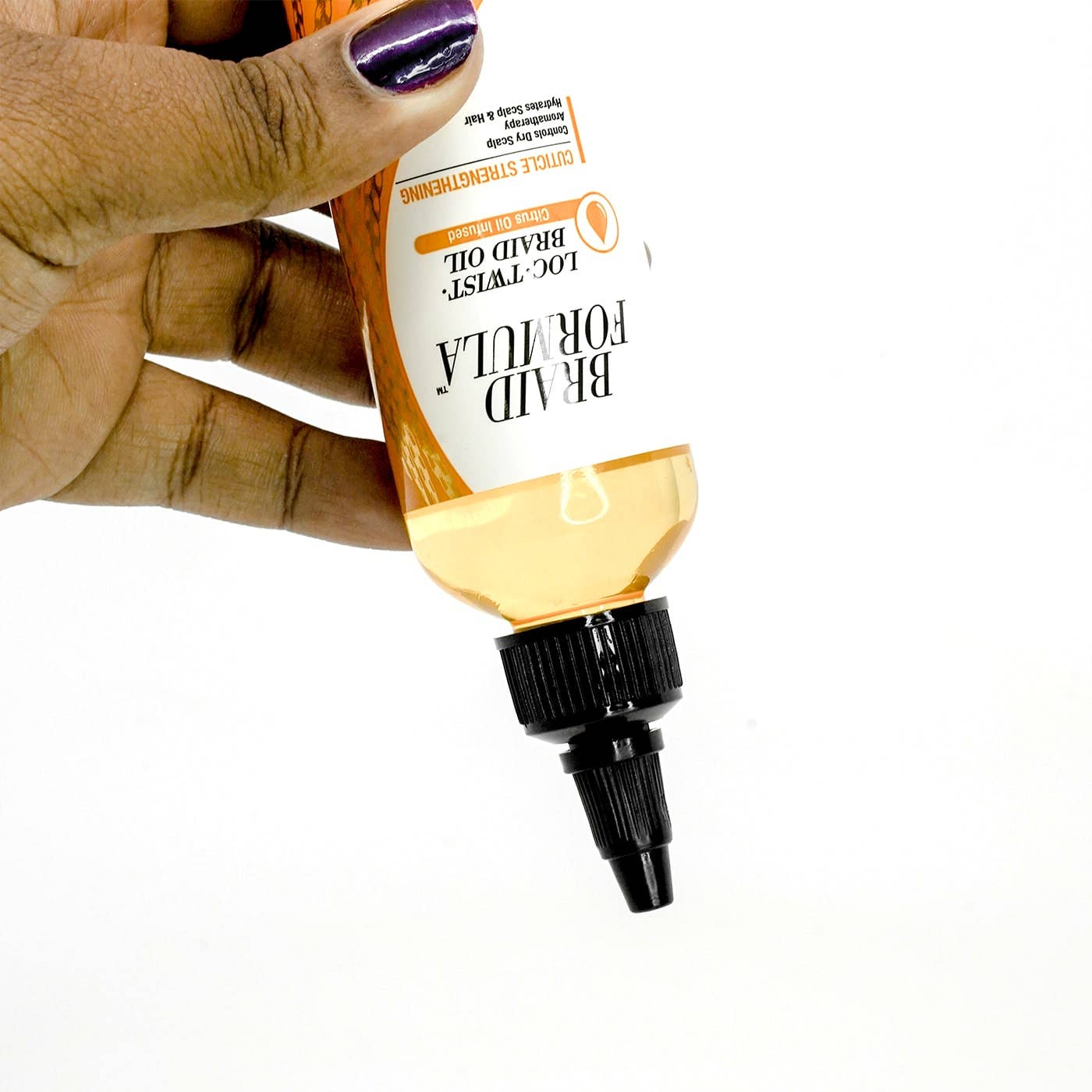 BRAID FORMULA LOC. TWIST. BRAID OIL (4OZ/120ML) - CUTICLE STRENGTHENING