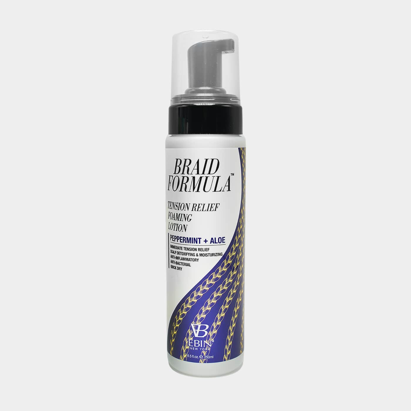 TENSION RELIEF FOAMING LOTION - PEPPERMINT