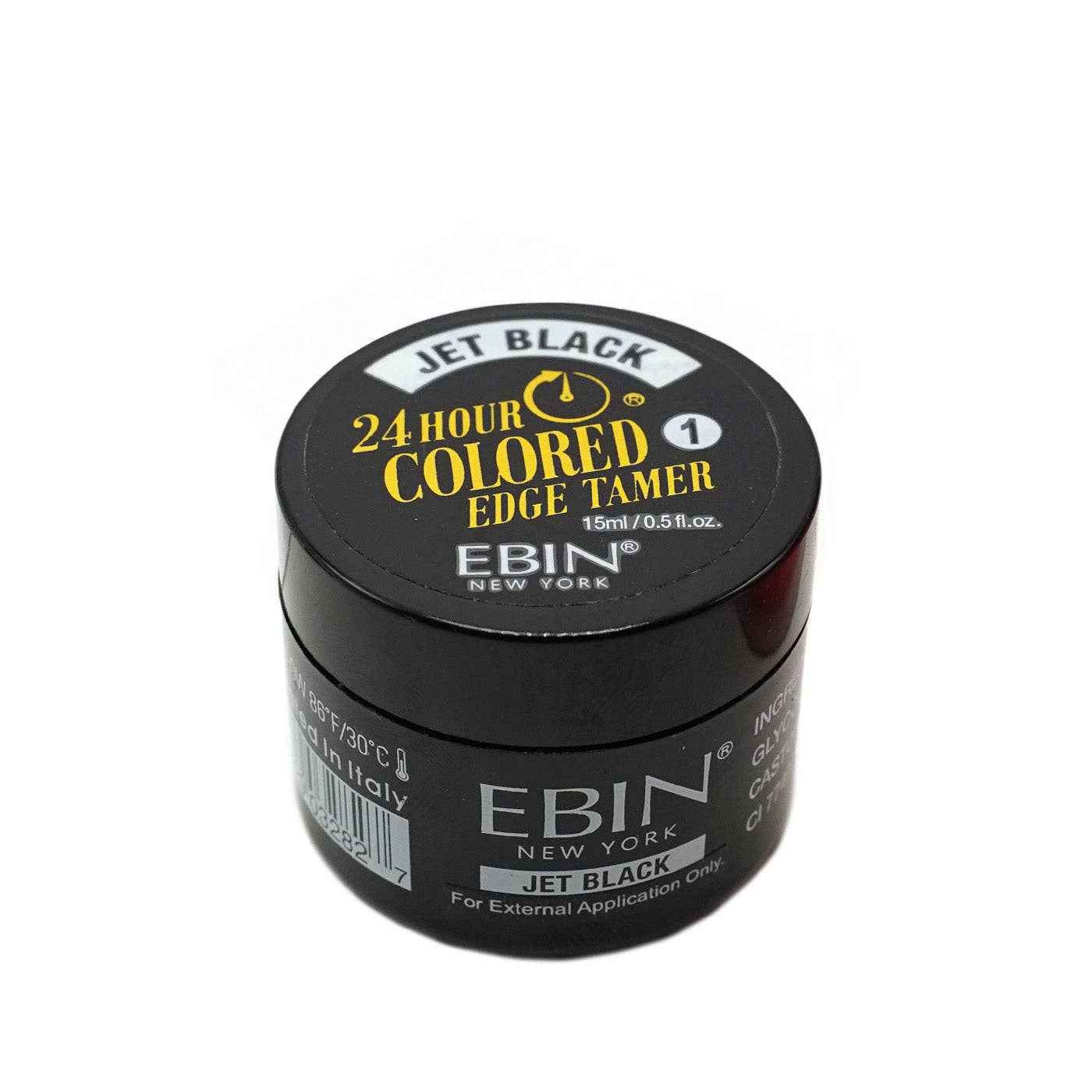24 Hour Colored Edge Tamer - Jet Black