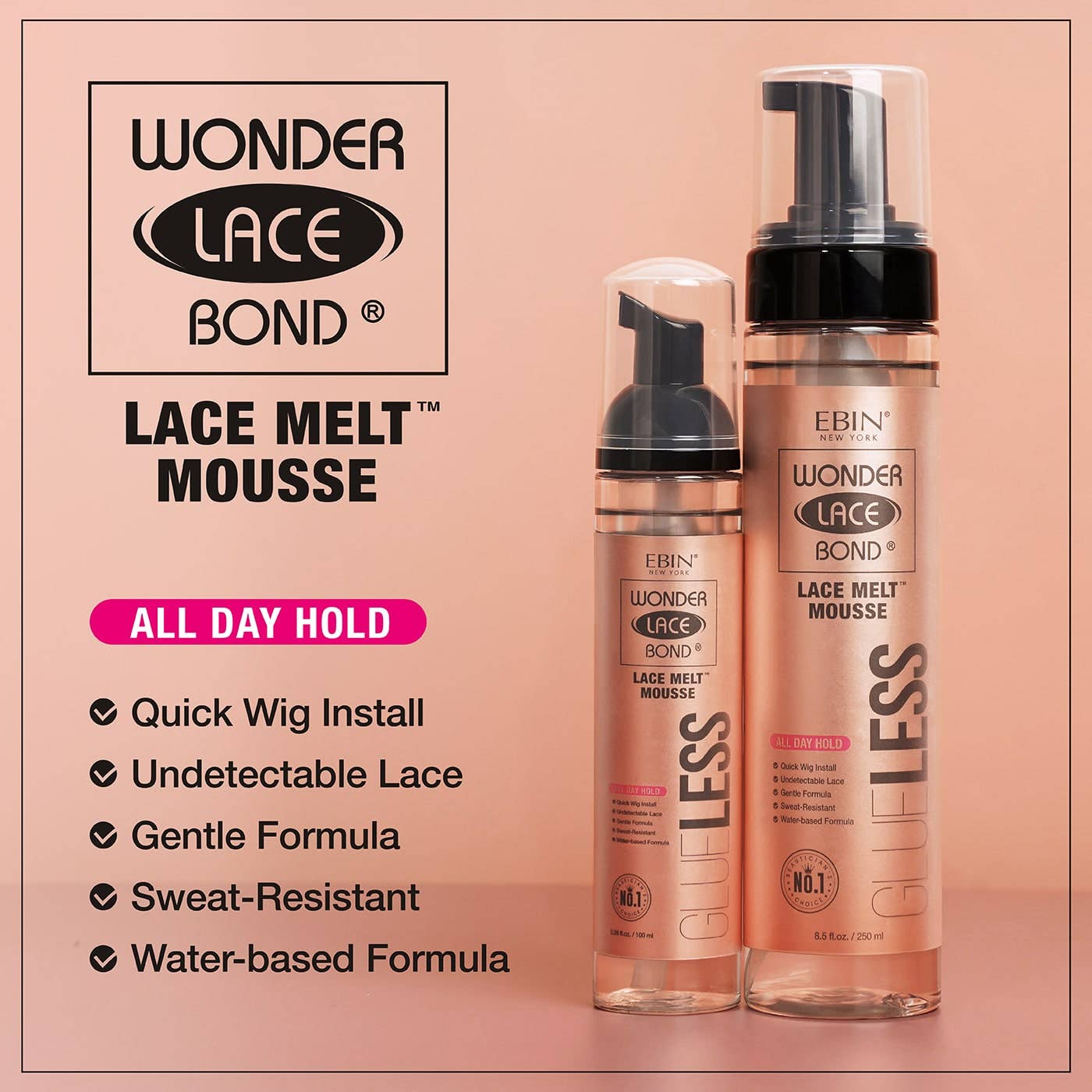 Wonder Lace Bond GLUELESS - Lace Melt Mousse