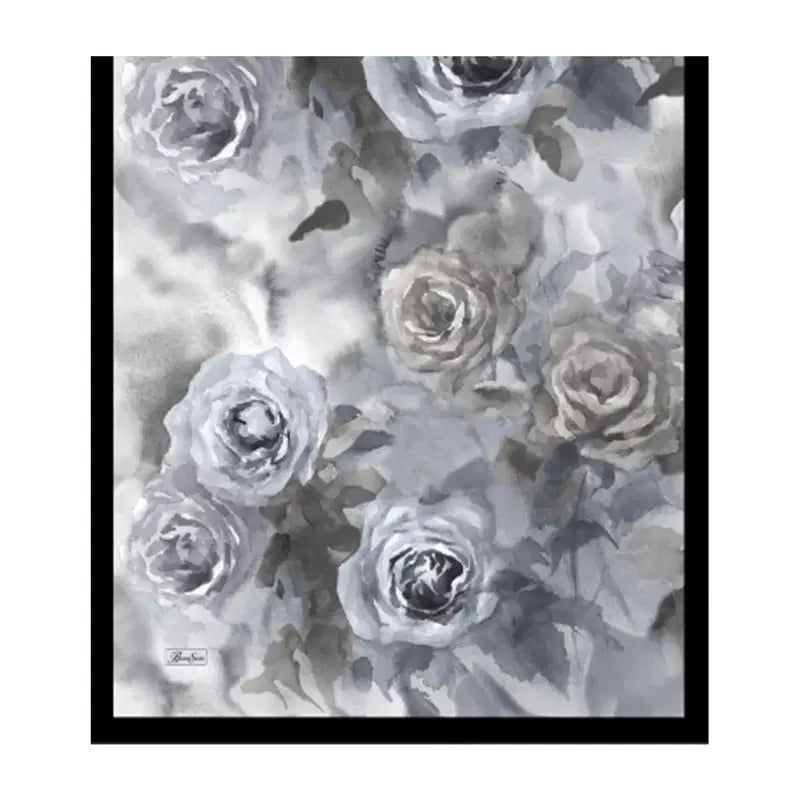 Rose Printed Organic Ramie Hijab