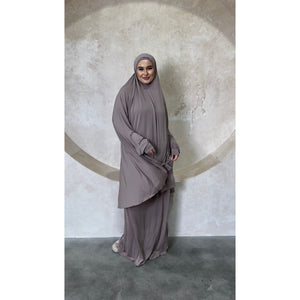 
                  
                    Non-tie up Dimah jilbab in grey
                  
                