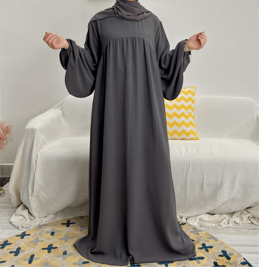 Safa Crepe Abaya