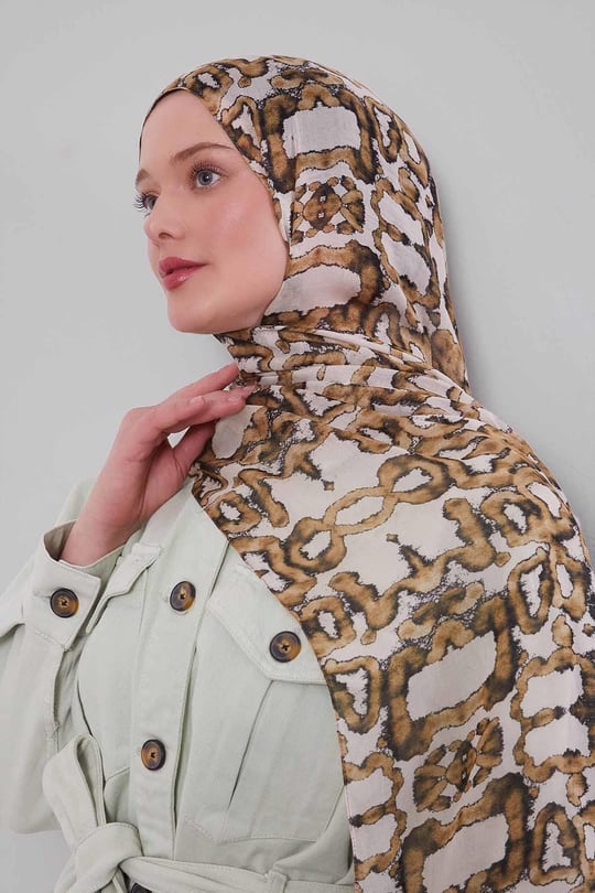Desert Glyph Modal Hijab