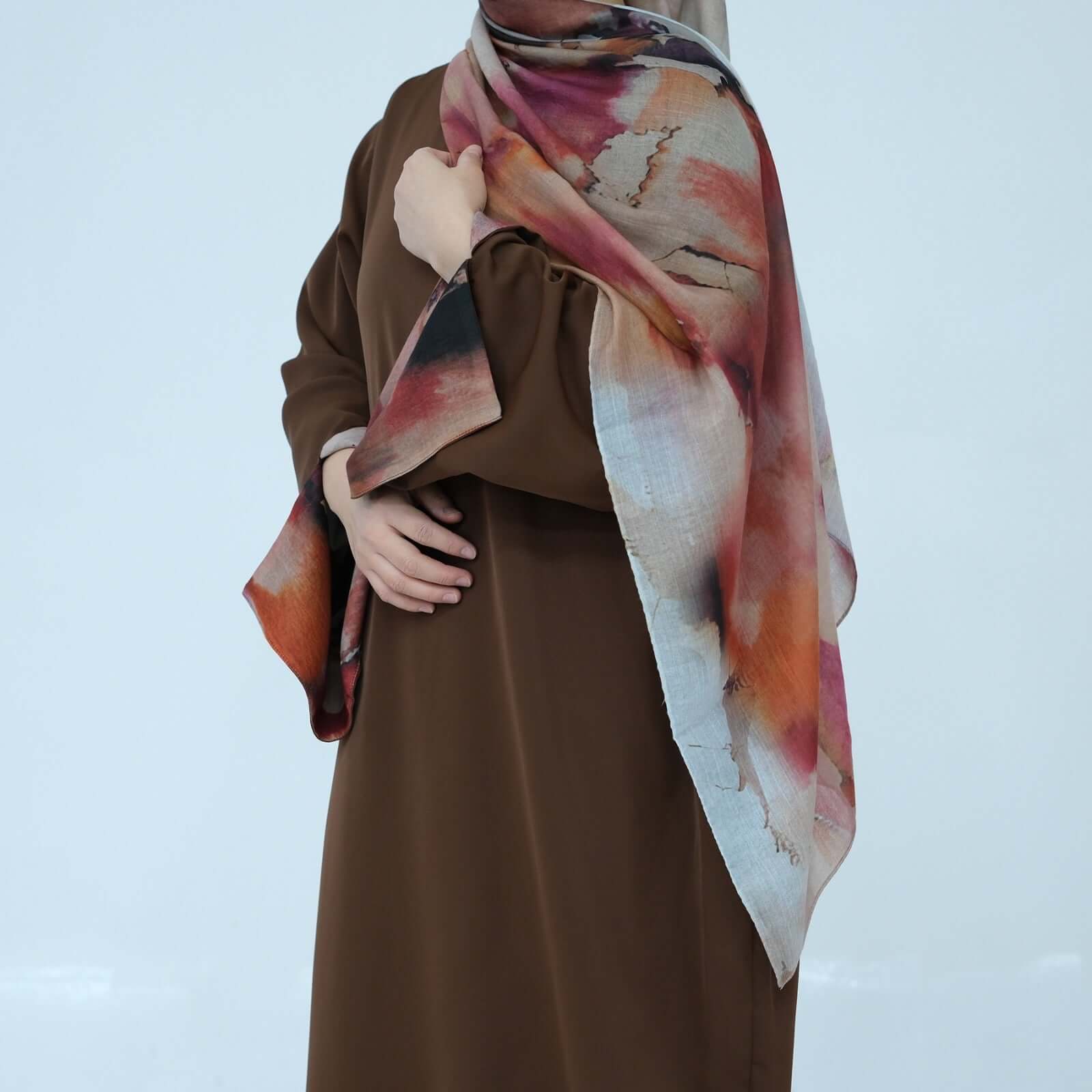 Nida Abaya with matching hijab