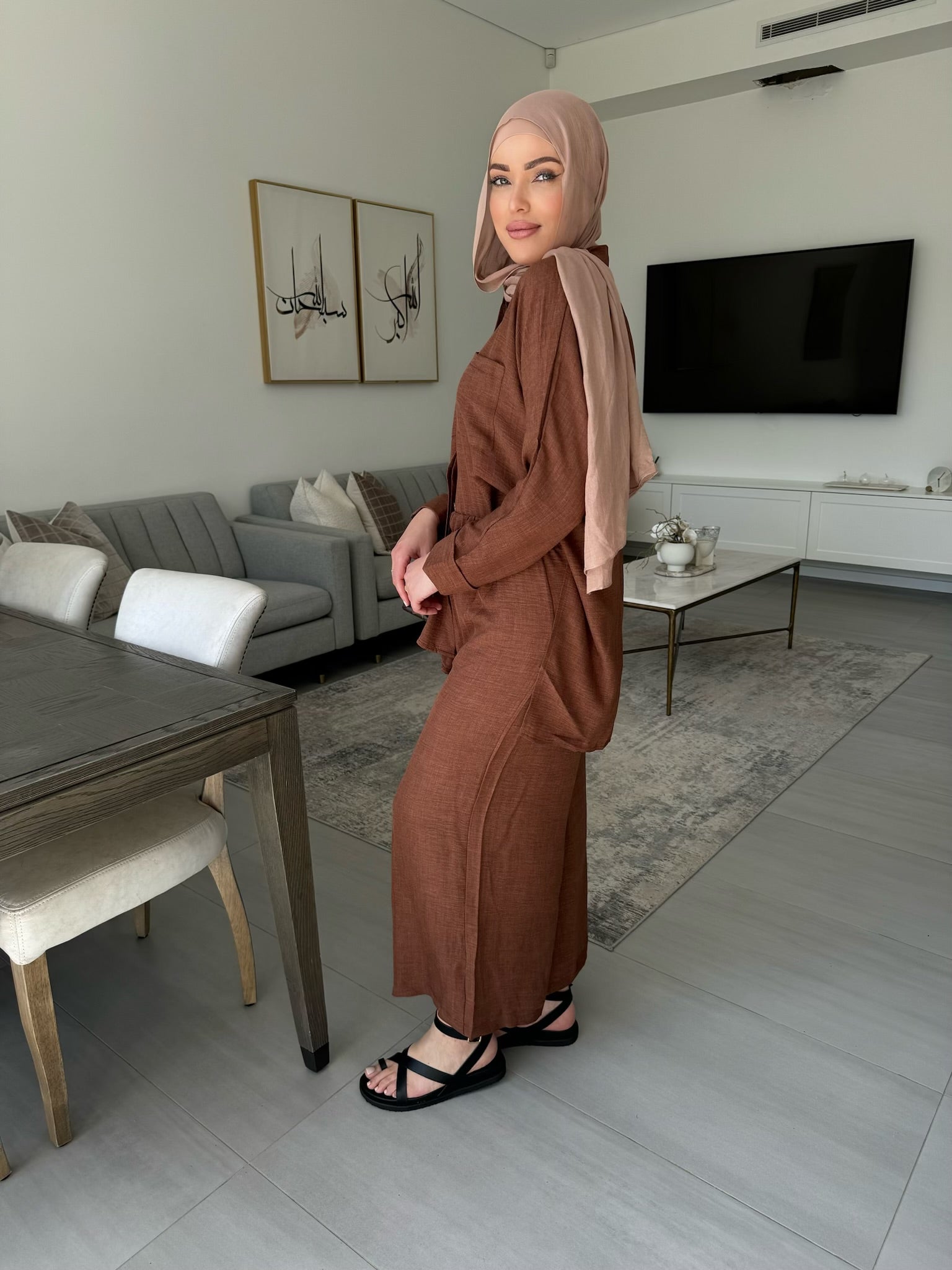 Samira linen set