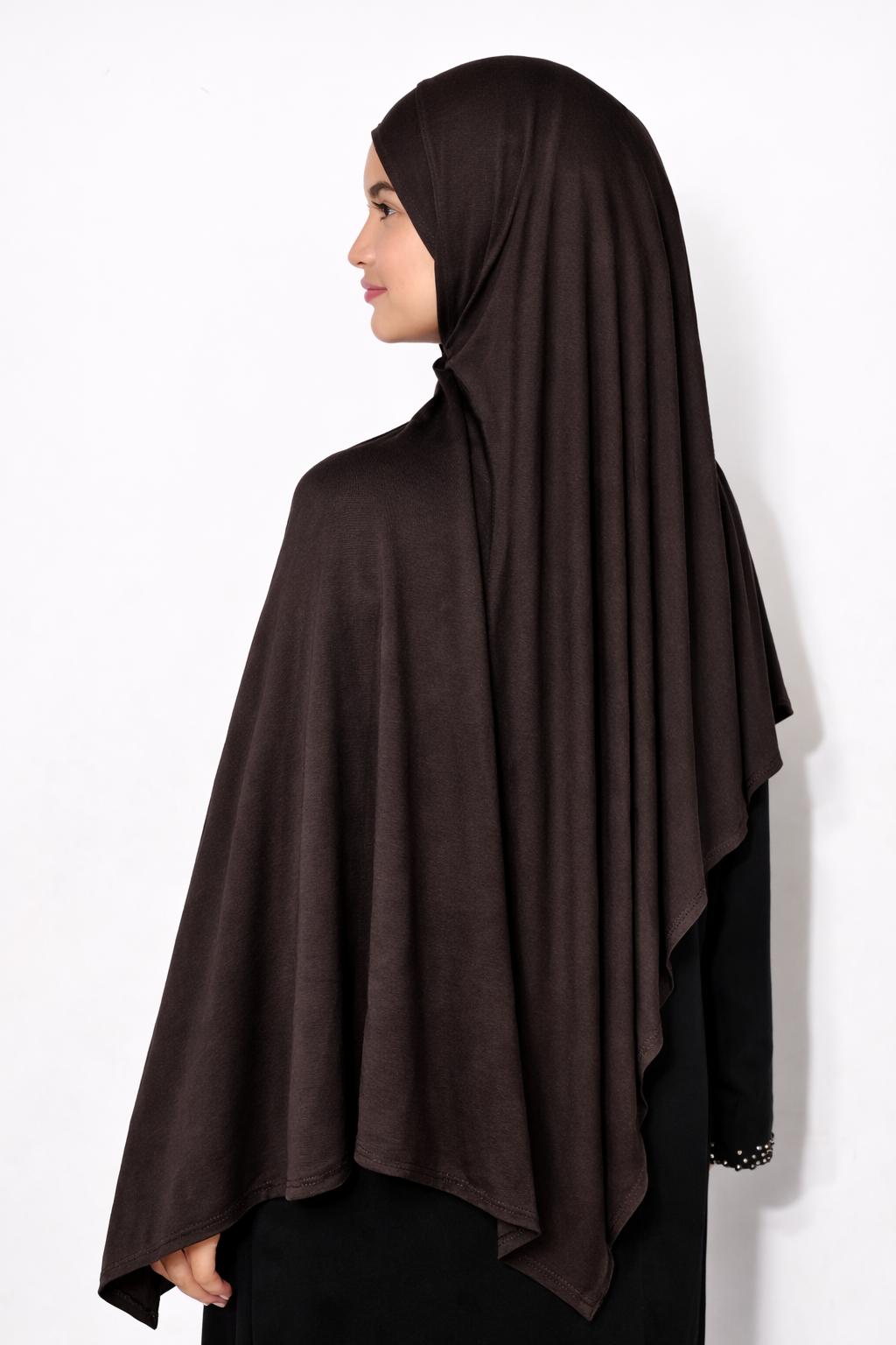 Maxi Cotton Jersey Hijab & Anti-Slip Clipped Cap Set