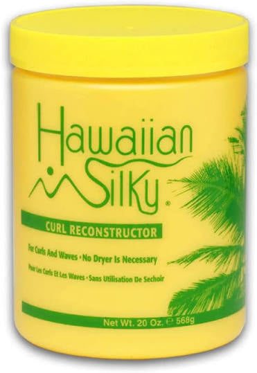 Hawaiian Silky curl reconstructor 20 ounce, Yellow,