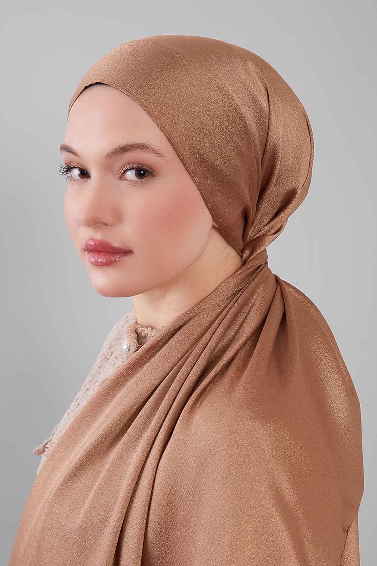 Premium Crystal Formal Hijab - Subtle Shimmer