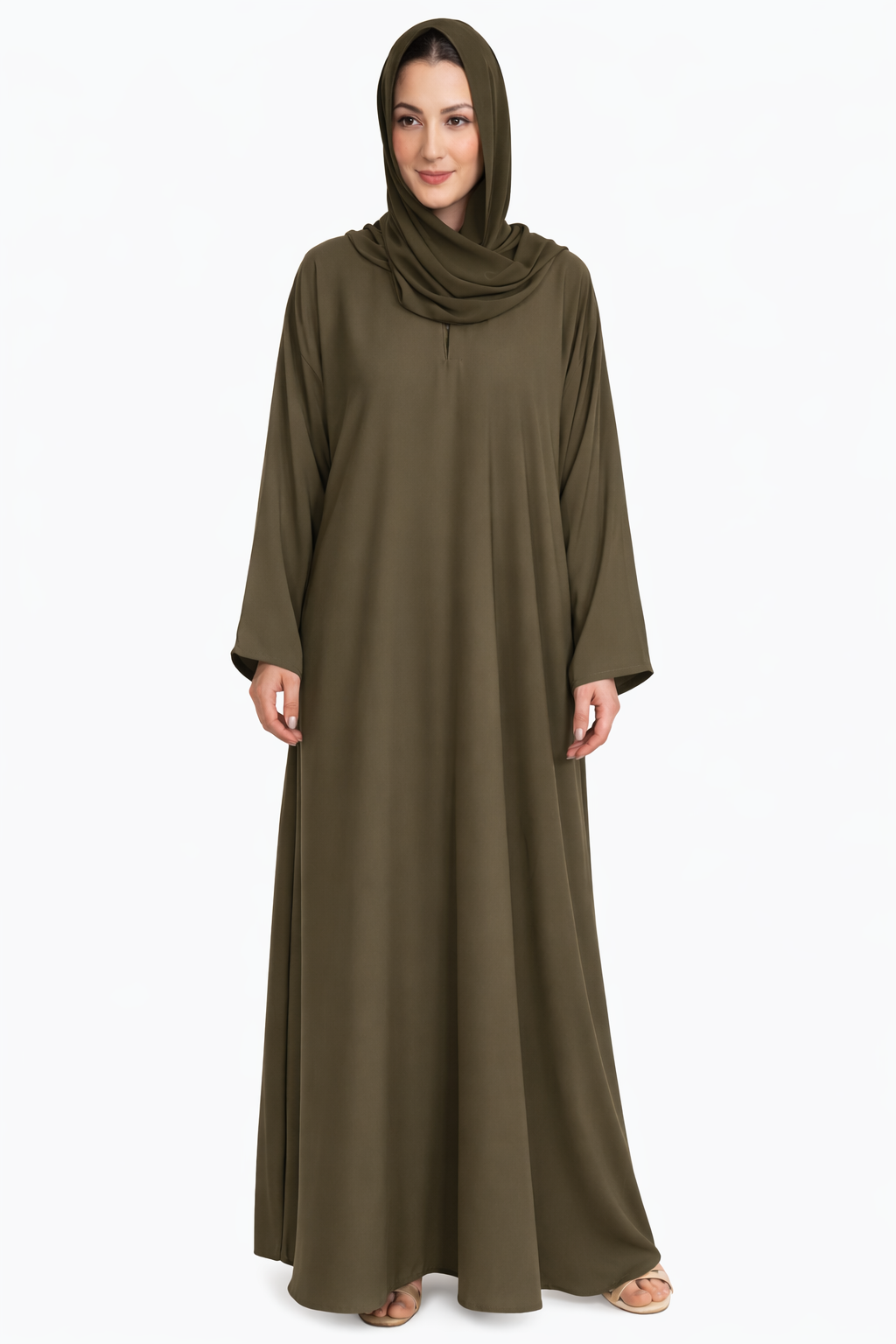 Closed Nida Abaya