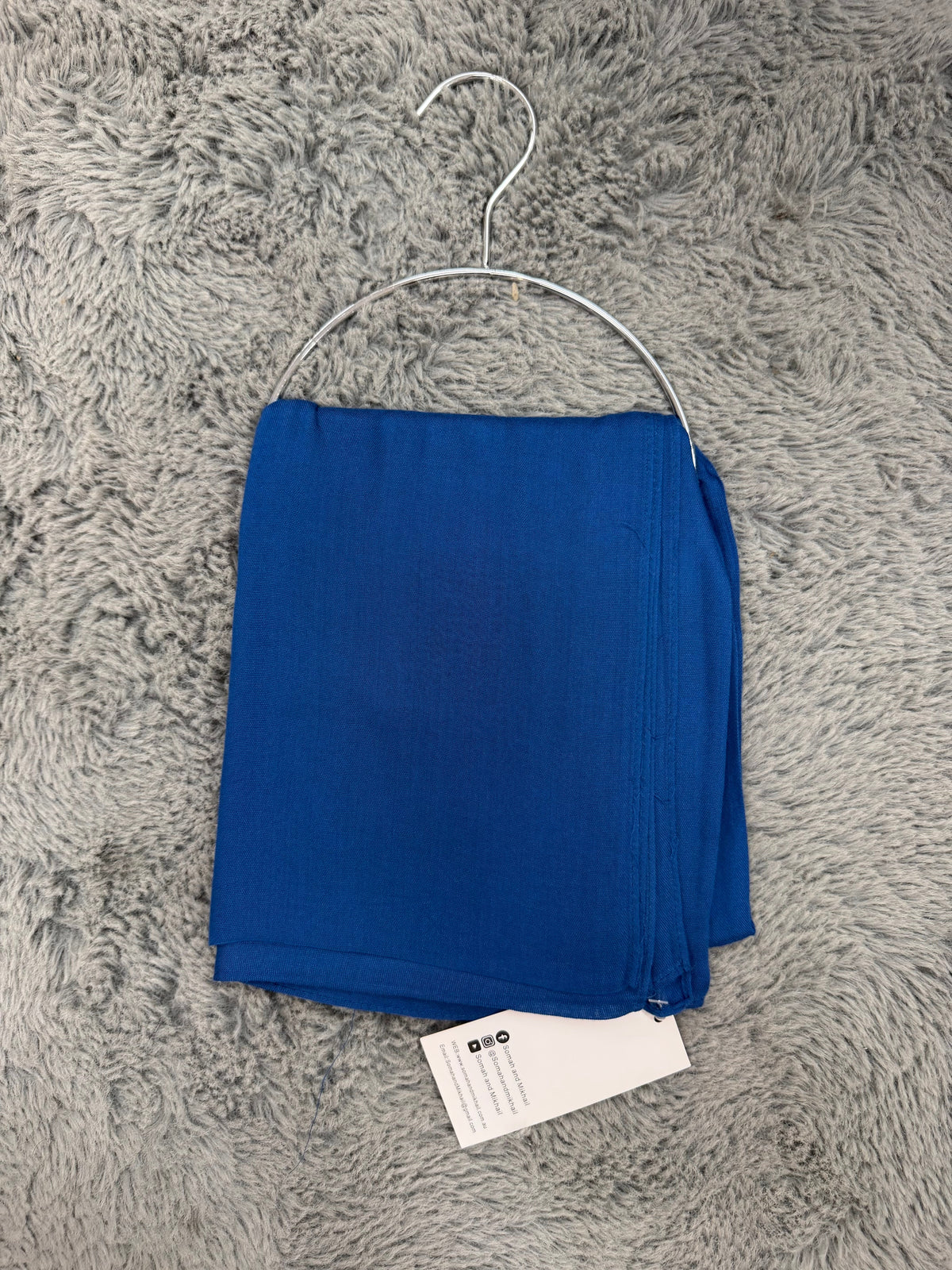 Premium Modal Hijab in Royal Blue