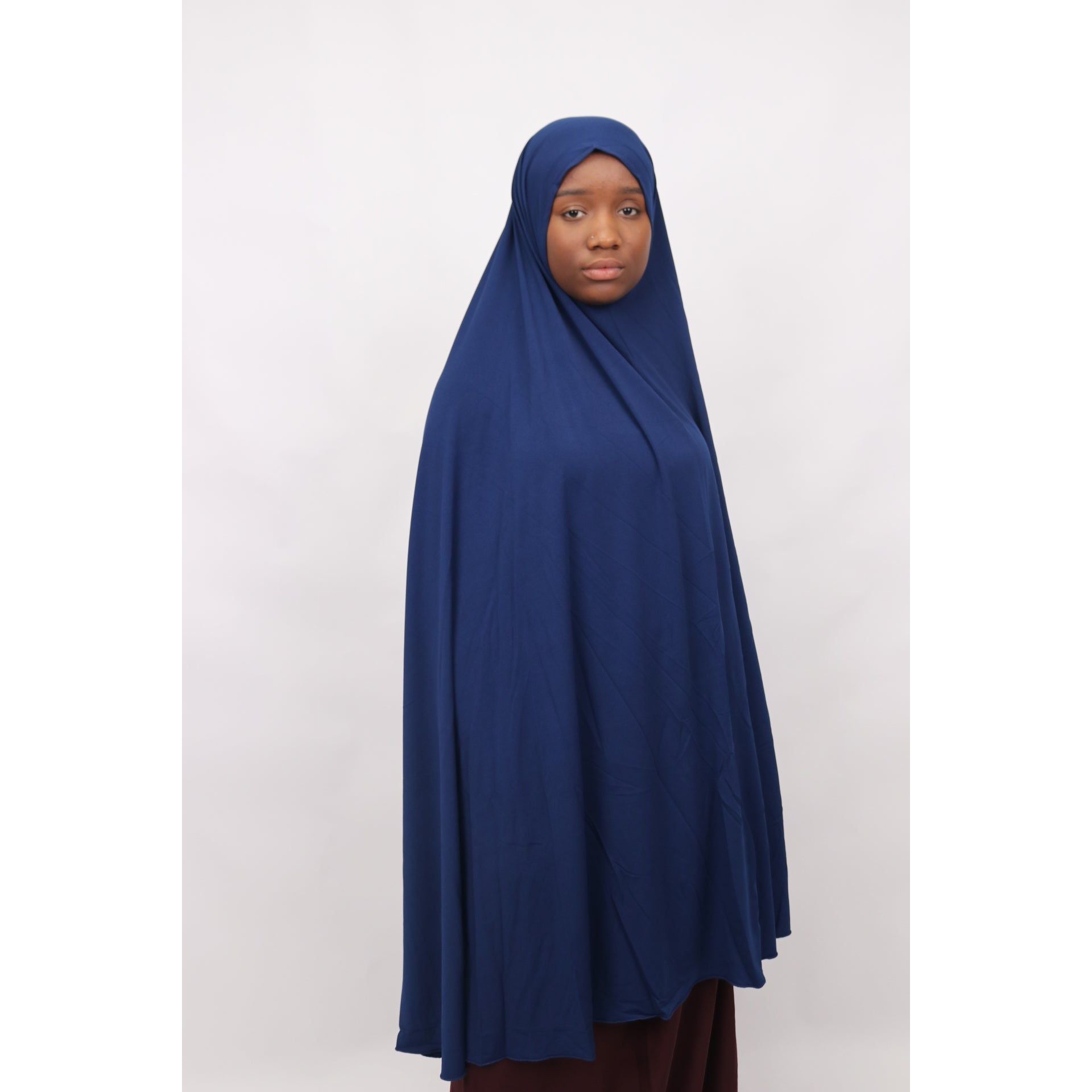 Sleeveless Jilbab- Navy