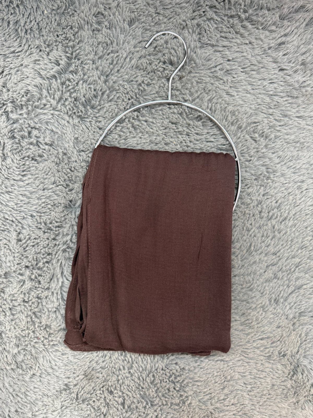 Premium Modal Hijab in Plum Brown