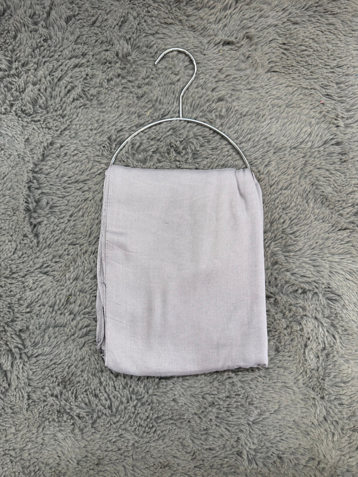 Premium Modal Hijab in Lilac Grey