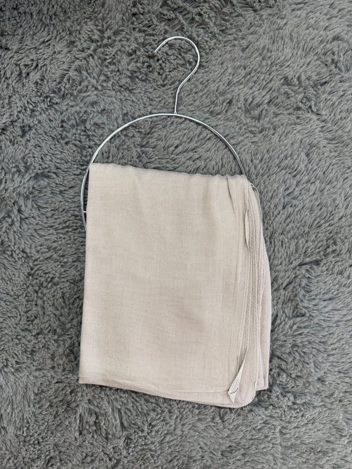 Premium Modal Hijab in Oatmeal Beige
