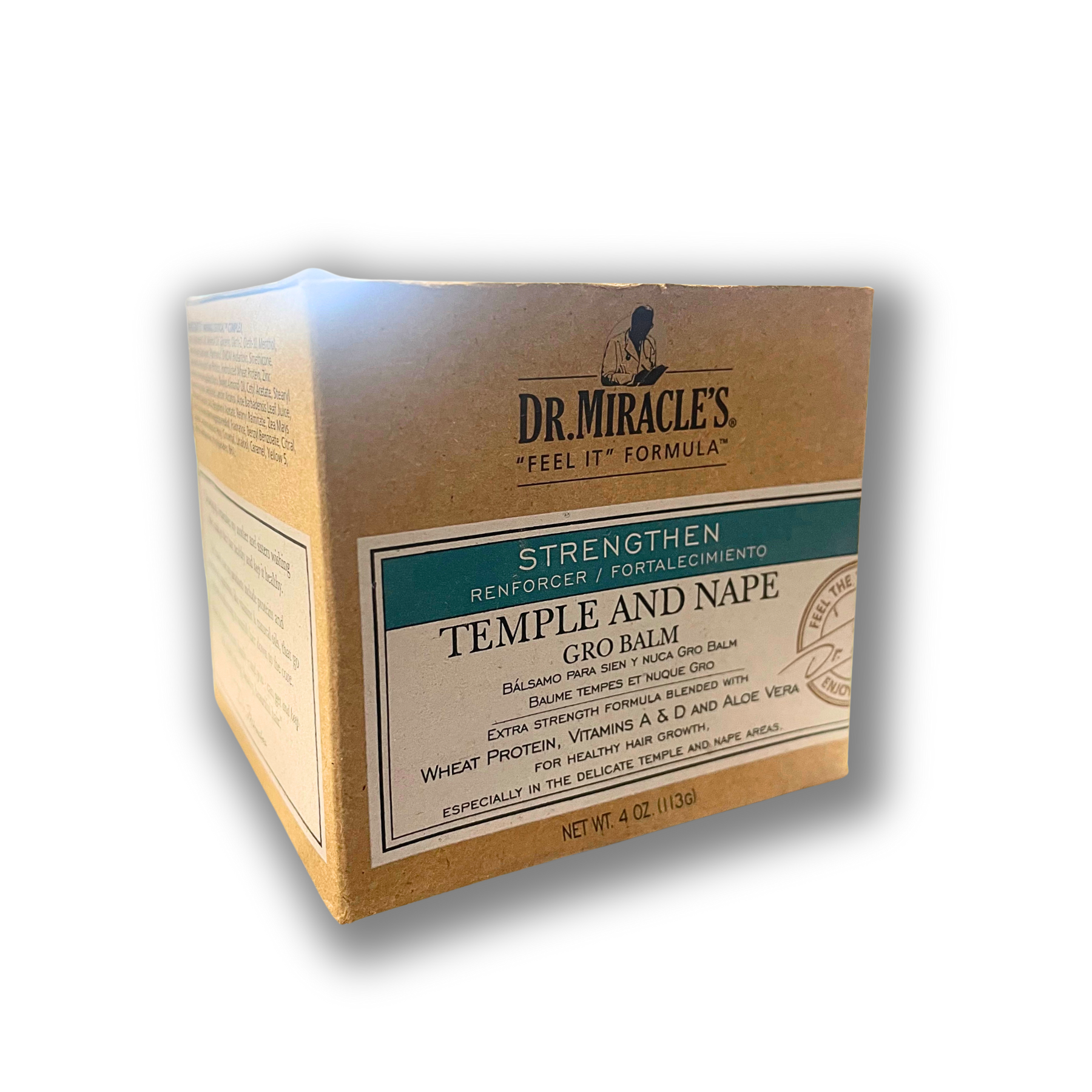 Dr. MIracle's "Feel It" Formula Temple And Nape Gro Balm