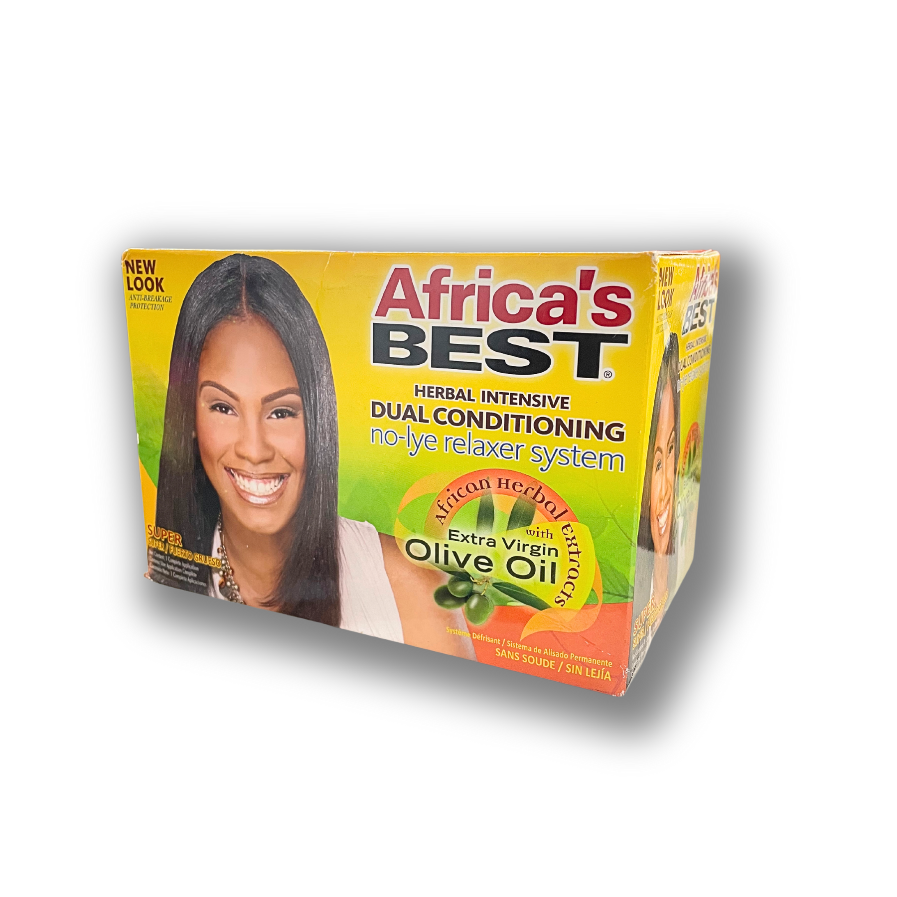 Africa's BEST Herbal Intensive Dual Conditioning no-lye relaxer system