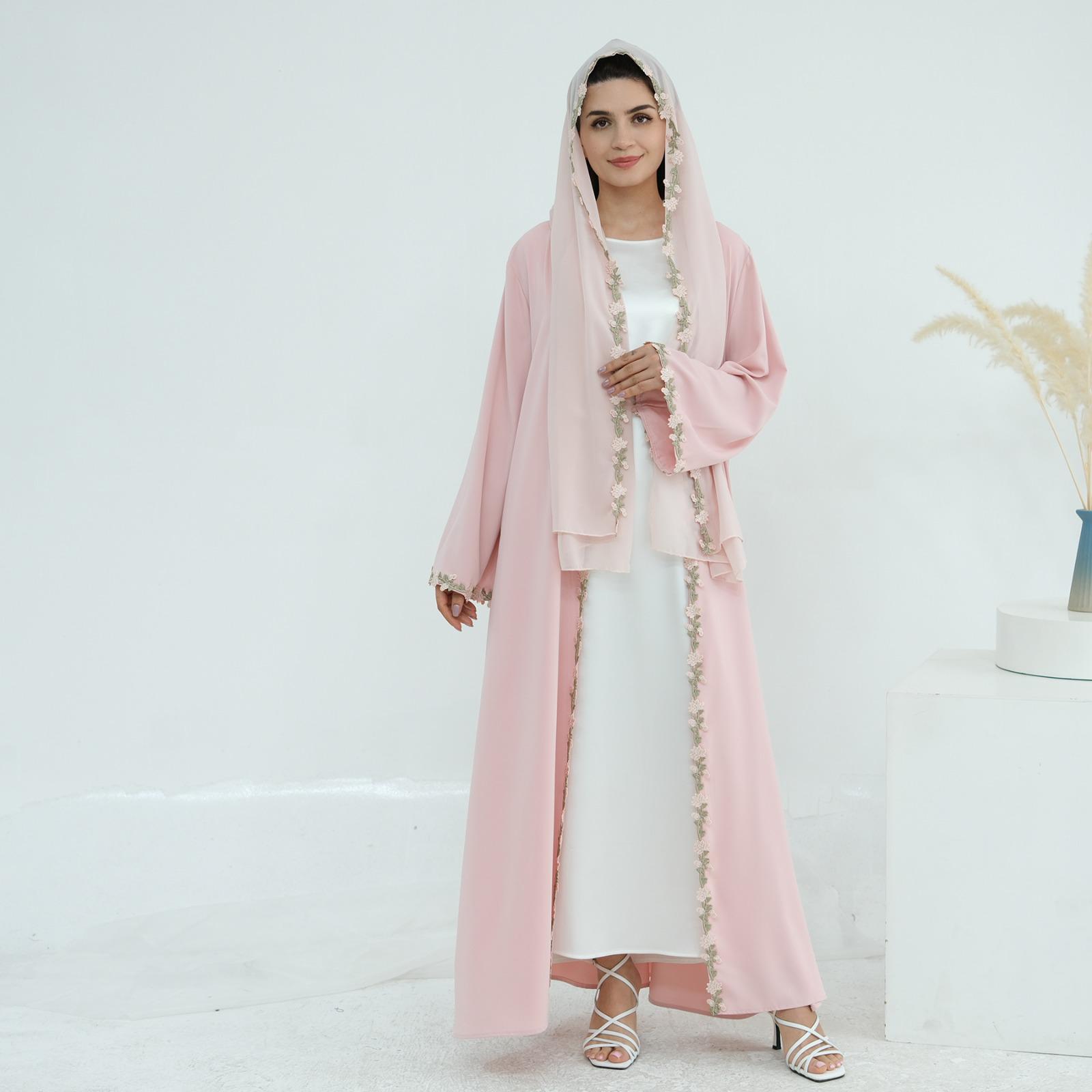 Lace Abaya Hijab Set