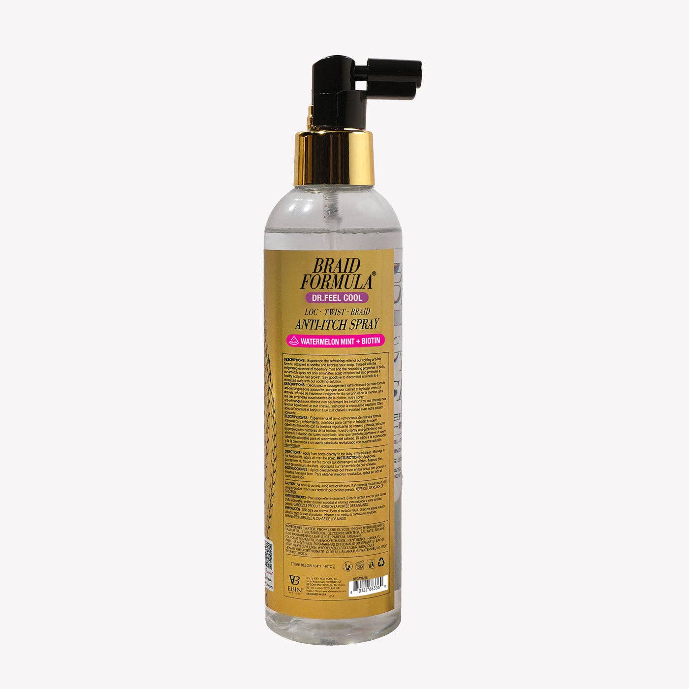 Dr. Feel Cool Anti-Itch Spray - Watermelon Mint + Biotin
