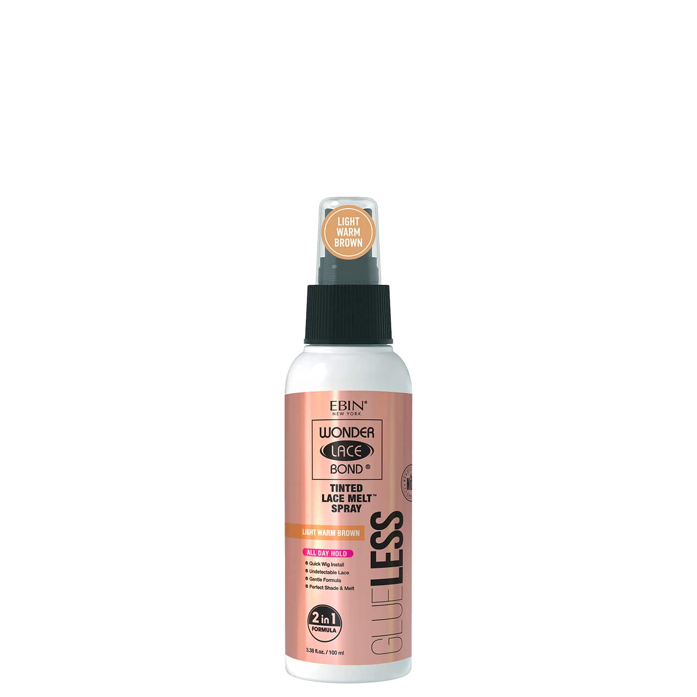 Wonder Lace Bond GLUELESS - Tinted Lace Melt Spray