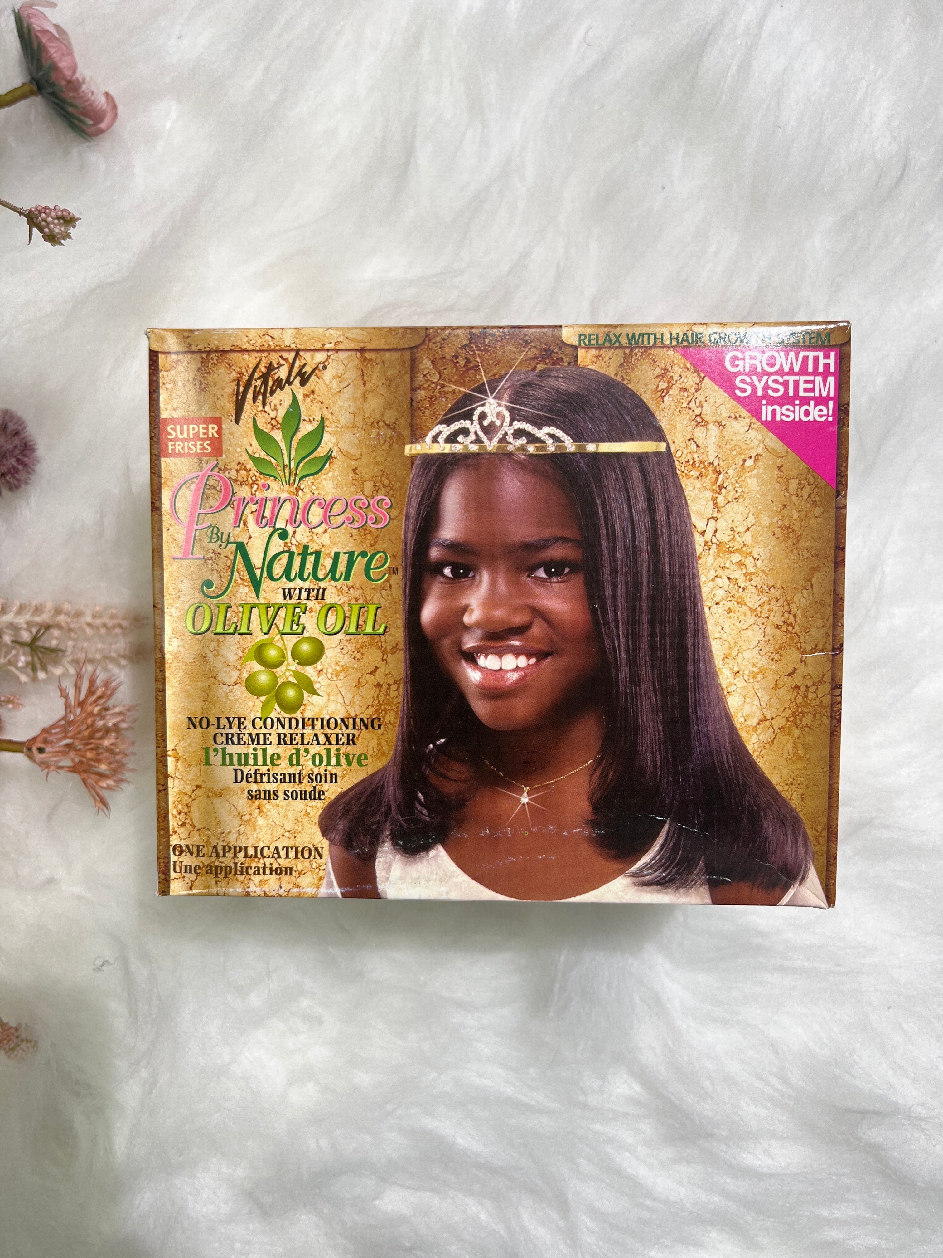 Princess by nature No-lye conditioning Crème relaxer with olive oil by Vitals/Super