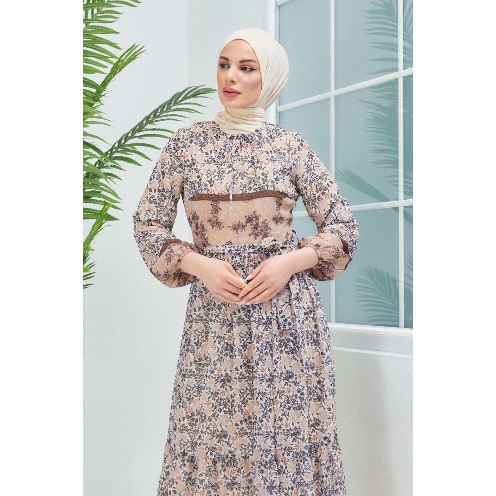 Fatime chiffon dress - Somah and Mikhail