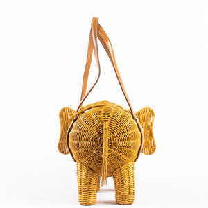 
                  
                    Women bag Wicker bag elephant design bag - Somah and Mikhail
                  
                