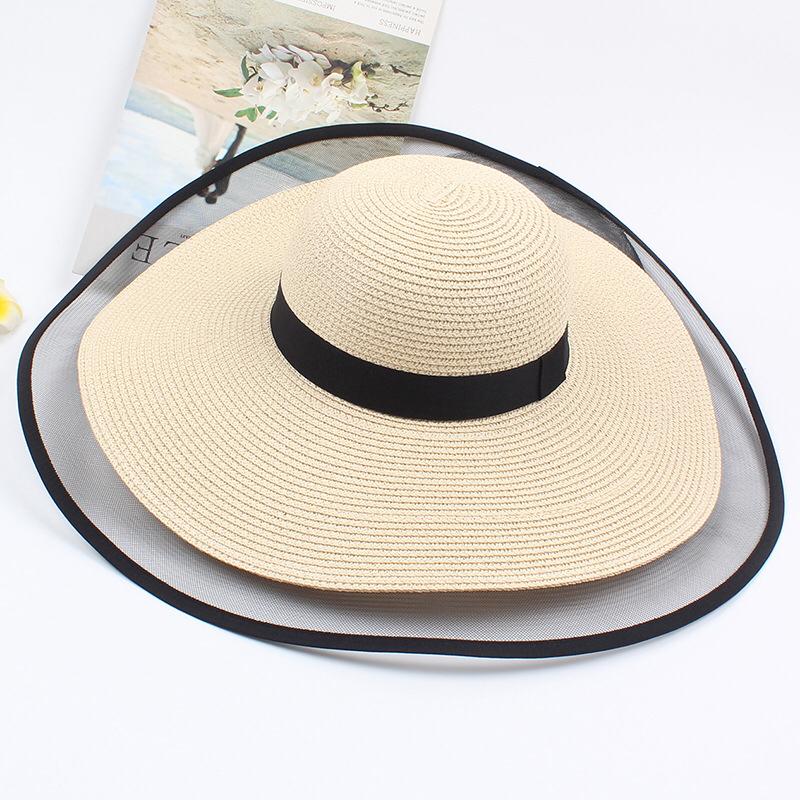 Paper straw hat- off white - Somah and Mikhail