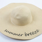 Summer breeze paper straw hat - Somah and Mikhail
