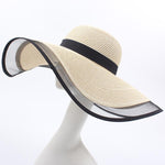 Paper straw hat- off white - Somah and Mikhail